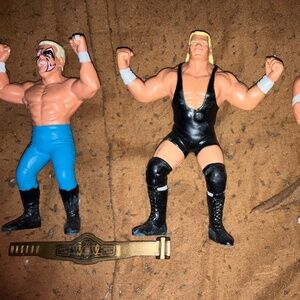WCW Galoobs Lex Luger, Sting, Scott Steiner, Sid Vicious. Very Rare!